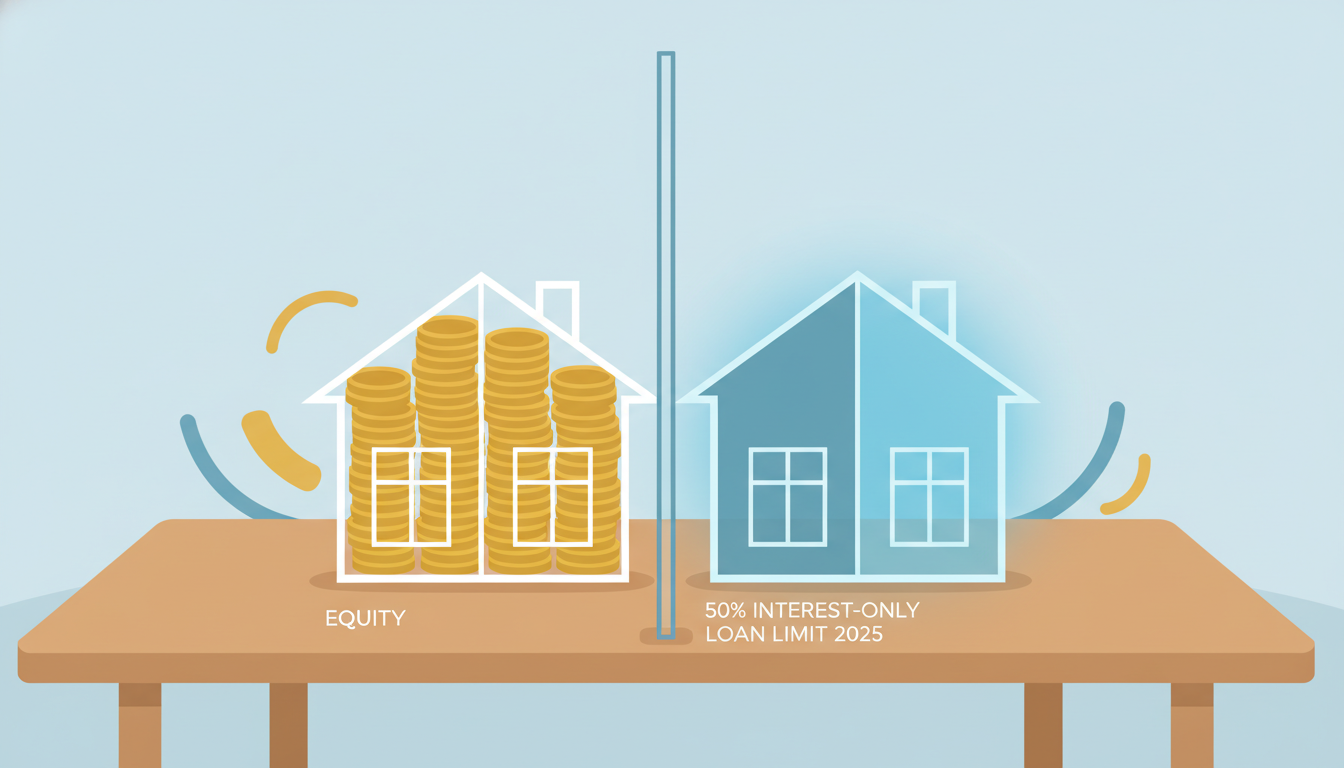 aflossingsvrije hypotheek: 50% max, rente en eindaflossing